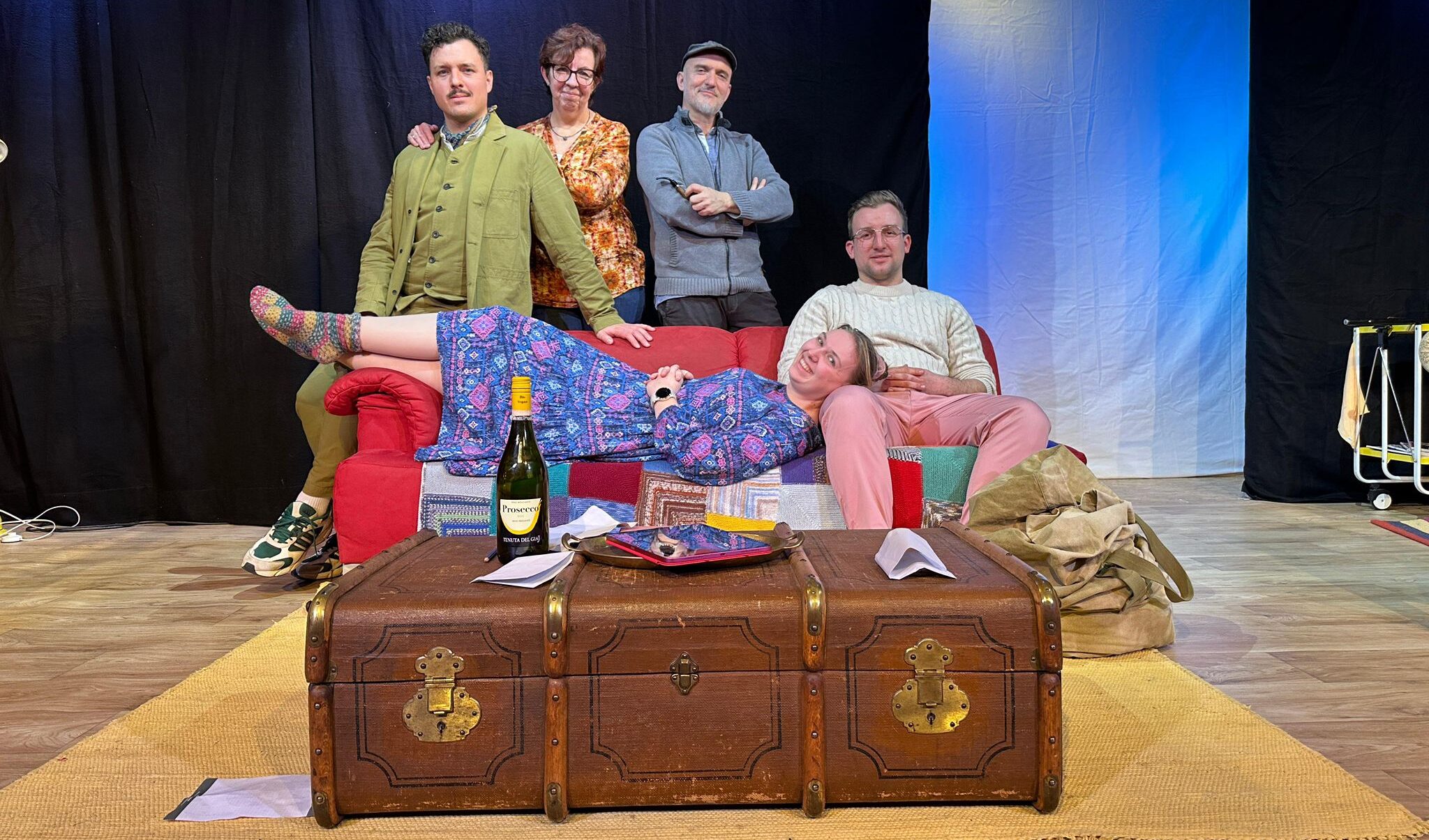 Szenenfoto „Die lieben Eltern“ – Theatergruppe Rohr, Spielzeit 2026