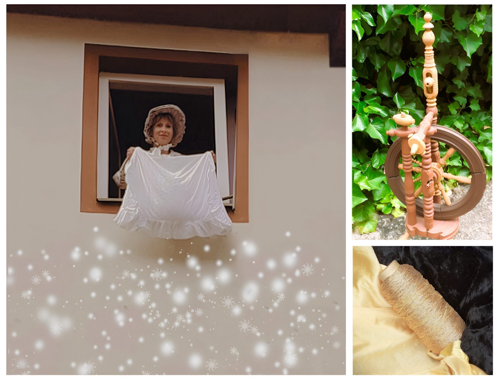 Frau Holle schüttelt die Betten aus dem Fenster – Märchen des Theaters der Altstadt Nürnberg Frau Holle schüttelt die Betten aus dem Fenster – Märchen des Theaters der Altstadt Nürnberg